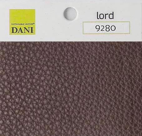 Aniline leather dark brown