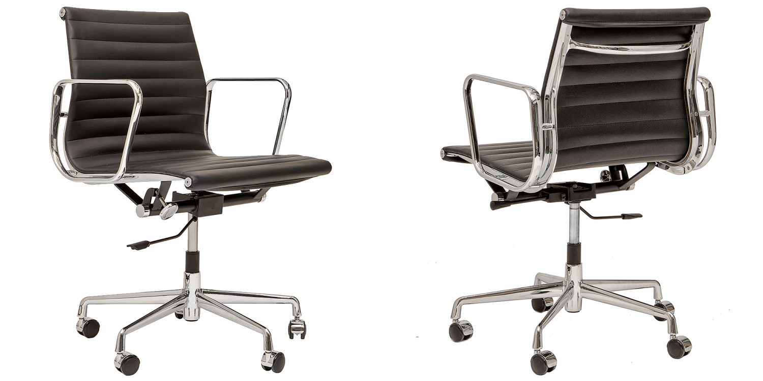 Eames Aluminium Chair EA 117