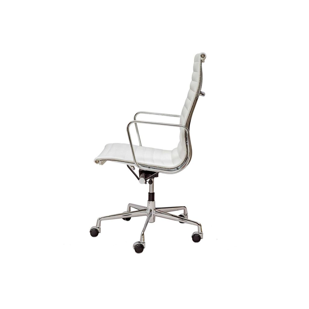 Eames designed Aluminium Chair EA 119 steelform design classics