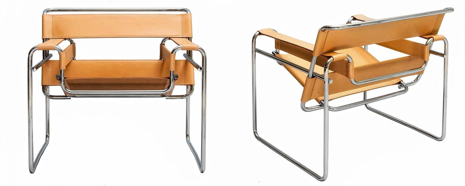 Wassily Chair Designed By Marcel Breuer Steelform Design Classics